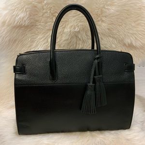 Cuyana Work Satchel (with strap and tassels)